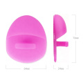 Manual Bristle Silicone Face Cleansing Pad Brush